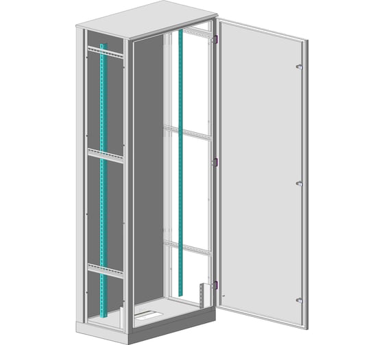 Изображение товара Корпус MULTICOLOR ВРУ-1 IP-54 (600x1800x600) со съемными боковыми панелями (ШхВхГ) RAL 7035; без монтажных панелей MLT.VRB1.54.60.18.60.BMP