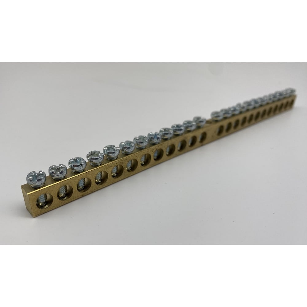 Изображение товара Шина ANDELI N нулевая PEN земля 6x9мм 24 группы крепеж центр модель ADL16-920