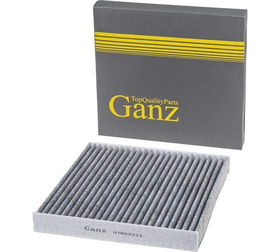 Изображение товара Фильтр салонный угольный для HONDA CR-V 2007/ ACCORD 2003-08/ CIVIC 4D GANZ GIR03023