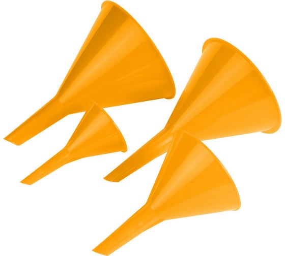 Изображение товара Набор воронок Ø50-125 мм, полипропилен, 4 шт TOLSEN 65228