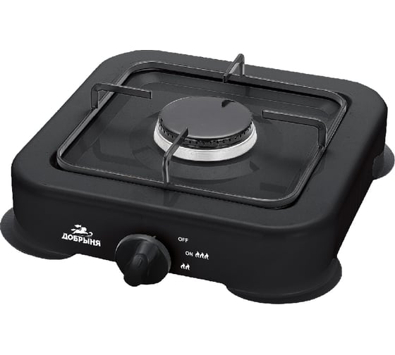 Изображение товара Плитка газовая Добрыня 1 конфорка DO-2250B черная 2250В