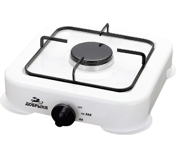 Изображение товара Плитка газовая Добрыня 1 конфорка DO- белая 2250W