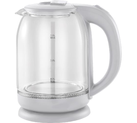 Изображение товара Чайник электрический Добрыня EC-114 стекло белый ЕС-114