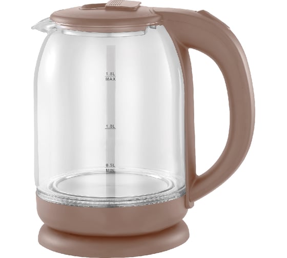 Изображение товара Чайник электрический Добрыня EC-115 стекло бежевый ЕС-115