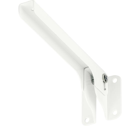 Изображение товара Кронштейн VORMANN Klapp складной 180х60х47 мм, оцинкованный, цвет: белый, 00143 200 W