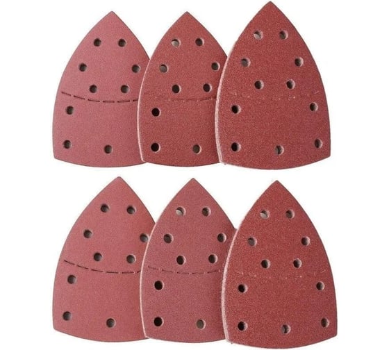 Изображение товара Треугольный шлифовальный лист 150 мм, Р240, 100 шт Vitatools T-P240-150-100-11