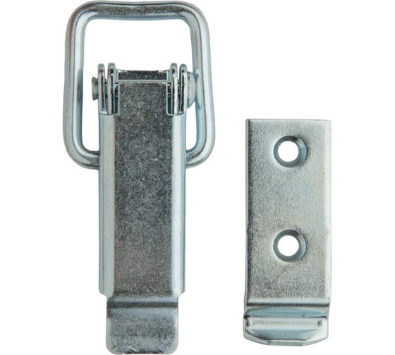 Изображение товара Замок для ящика с выгнутой ответной частью VORMANN 70х31мм, оцинкованный 01202070/9018