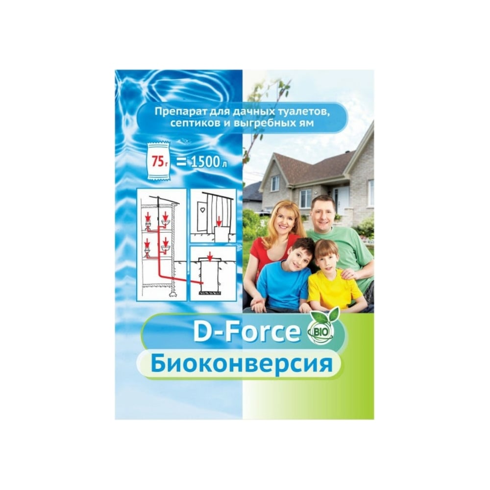 Средство для септиков и дачных туалетов Ваше Хозяйство