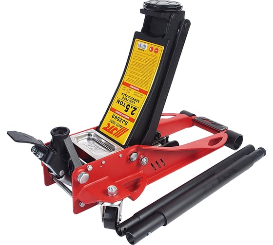 Изображение товара Домкрат гидравлический подкатной 2,5т, высота подъема 75-500мм JTC -SJ2569 204529
