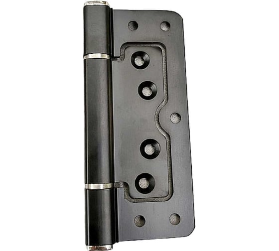 Изображение товара Петля без врезки Вантаж 115x78x3.0 черный B22-BL