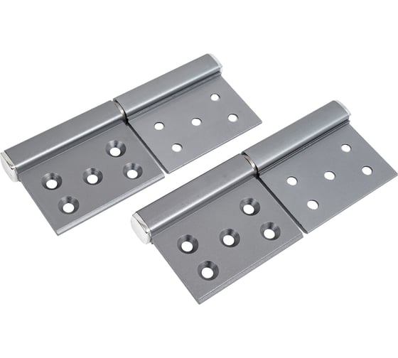 Изображение товара Петля без врезки Вантаж 126,3x90,5x3.0 матовый хром, левый B1-SC L B1SC L