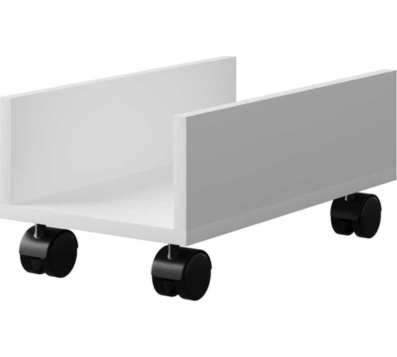 Изображение товара Подставка под системный блок Альянс мебель ХИТ 250x450x200 К-51 Белый