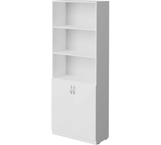 Изображение товара Шкаф полуоткрытый Альянс мебель с дверьми ХИТ 800x370x1925 К-10 Белый