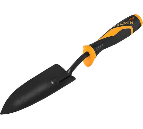 Изображение товара Совок узкий TOLSEN 330 мм, двухкомпонентная рукоятка 57502