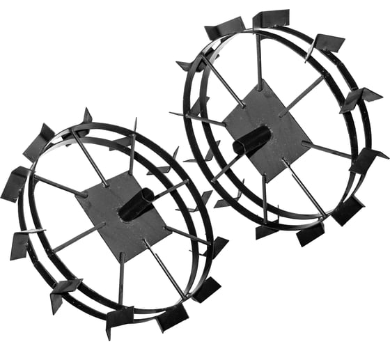 Изображение товара Грунтозацепы (2 шт; 600х130 мм; шестигранник 32 мм) для МК-9500/МК-11000/МК-13000/МК-15000 Huter 71/3/57