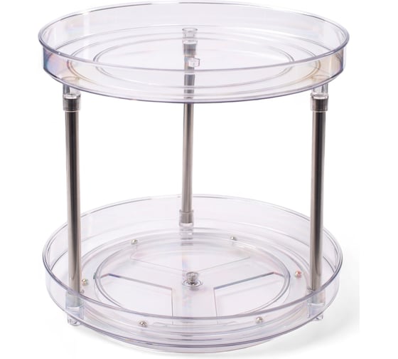 Изображение товара Органайзер вращающийся двухъярусный COMFY STYLE 23.5см Attribute APS004