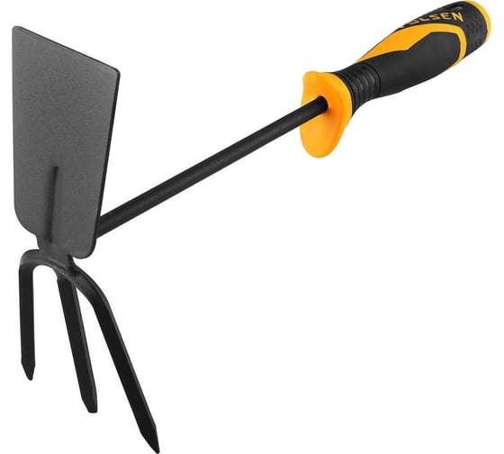 Изображение товара Мотыжка комбинированная TOLSEN 310 мм, двухкомпонентная рукоятка 57508