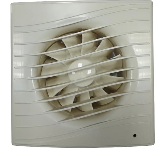 Изображение товара Вентилятор осевой, вытяжной ВИЕНТО ВОЛНА малошумный, с таймером и датчиком влажности, обратный клапан, 130 м³/ч, сл. кость В100СНК STILL ivory