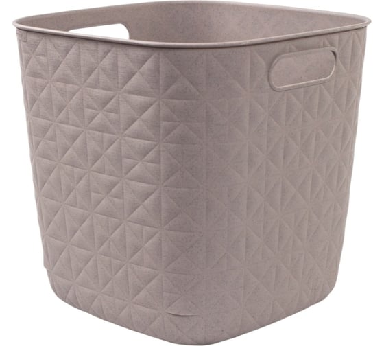 Изображение товара Корзина квадратная CURVER SOFTEX Q серая 15 л 00573-Z70-00