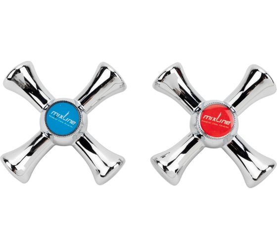 Изображение товара Маховик mixline крест ML10, металл, блистер, пара, 24 шлица 526782