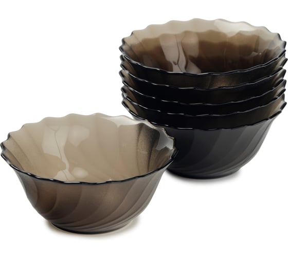 Изображение товара Набор салатников LUMINARC ОКЕАН ЭКЛИПС 12.5 см 6 шт L5082/6