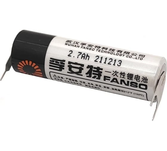 Изображение товара Батарея FANSO тионил-хлоридная (Li-SOCl2) ER14505H/3PT комплект 4шт 6558736