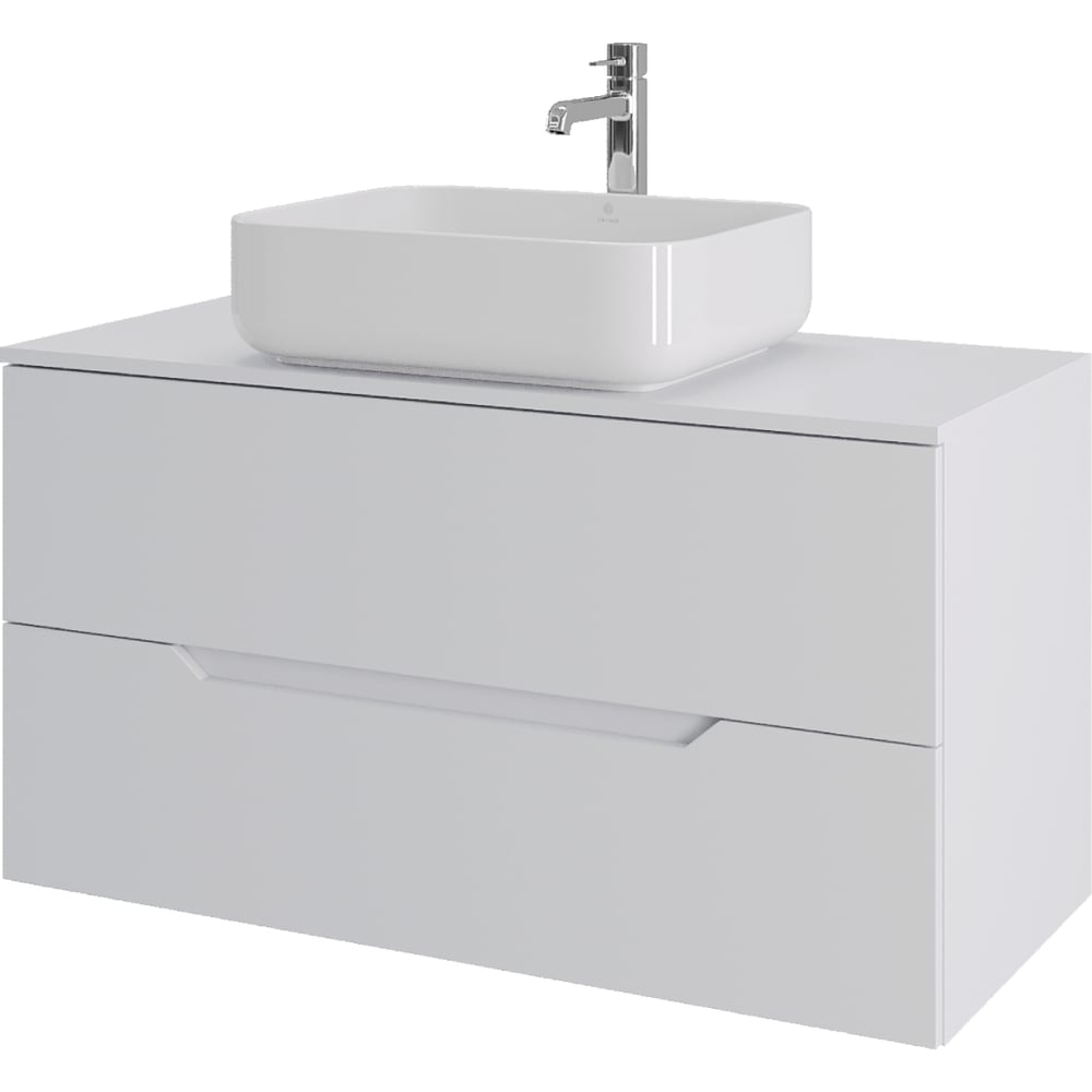 Изображение товара Тумба с раковиной ORANGE Line 100 см, белый