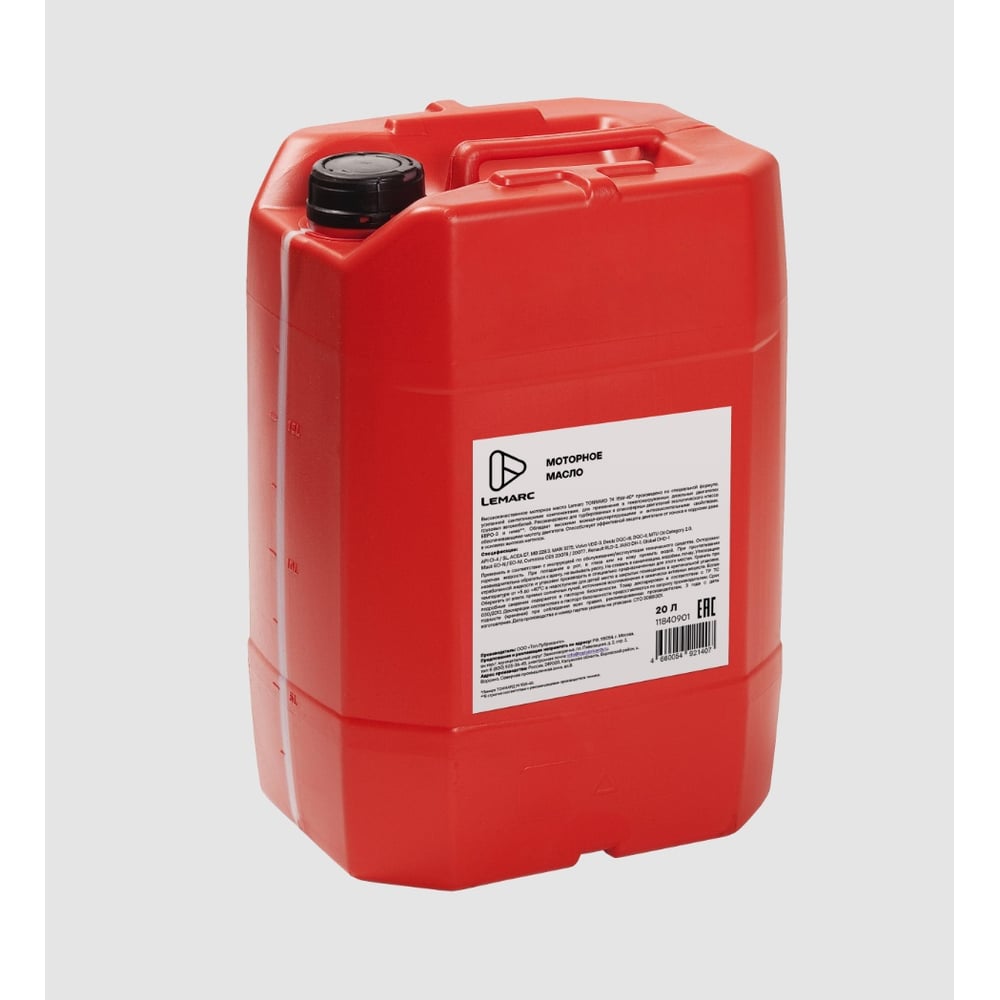 Изображение товара Моторное синтетическое масло Lemarc TONNARD 89 10W40 20 л
