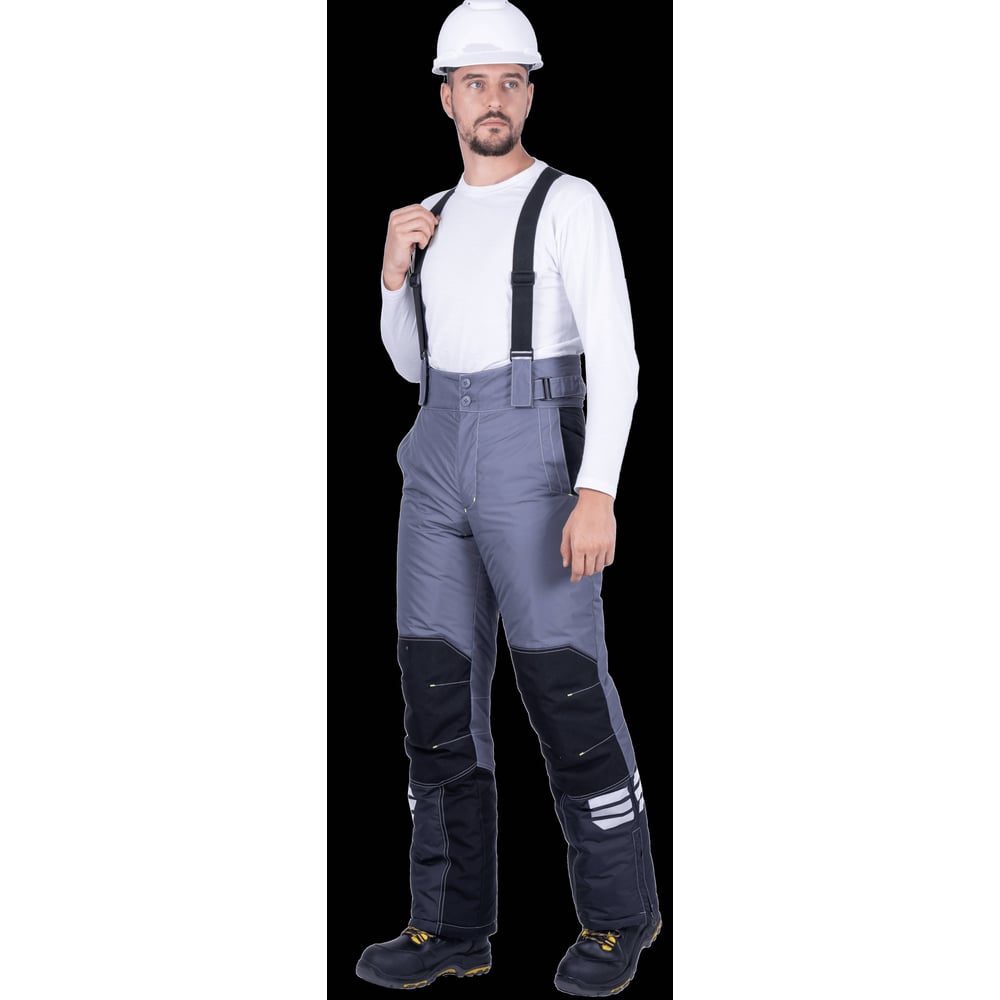 Изображение товара Мужские брюки Iform ЭДВАНС от пониженных температур воздуха и ветра, механических воздействий и ОПЗ, серый Брю 212/128/170