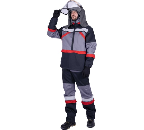 Изображение товара Костюм ГК Спецобъединение ЭлектроСтоп ТЕРМО противоэнцефалитный ЗЭТВ 30.4 кал/см2, (Куртка+брюки) (120-124, 170-176), В/хнЭм-2/120/170