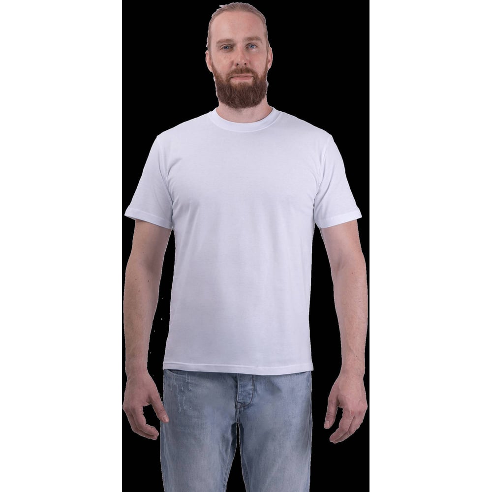 Изображение товара Футболка ГК Спецобъединение короткий рукав 160 г/м2 белая 6XL