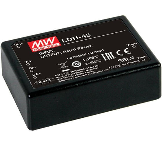 Изображение товара Драйвер светодиодов Mean Well DC-DC LDH-45B-350WDA 45Вт DC Т02698617