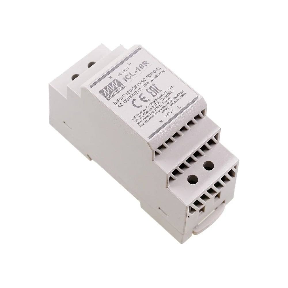 Изображение товара Ограничитель пускового тока Mean Well на DIN-рейку ICL-16R Т03450230