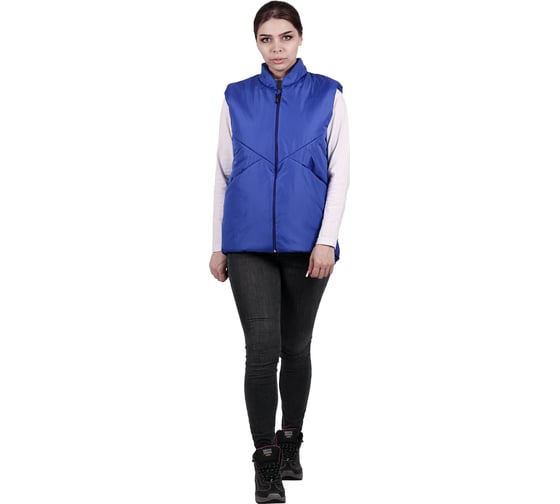 Изображение товара Женский жилет ГК Спецобъединение АКВАМАРИН утепленный, василёк (80-84), Жил 616/80