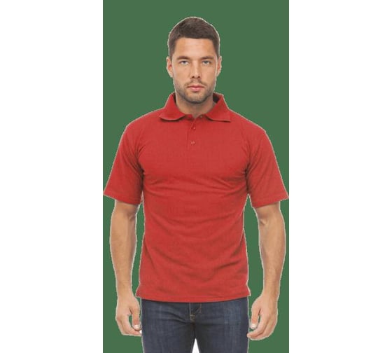 Изображение товара Рубашка ГК Спецобъединение ПОЛО Stark Cotton, красная (104 (XL), 170-176), Бел 543.06/104/170