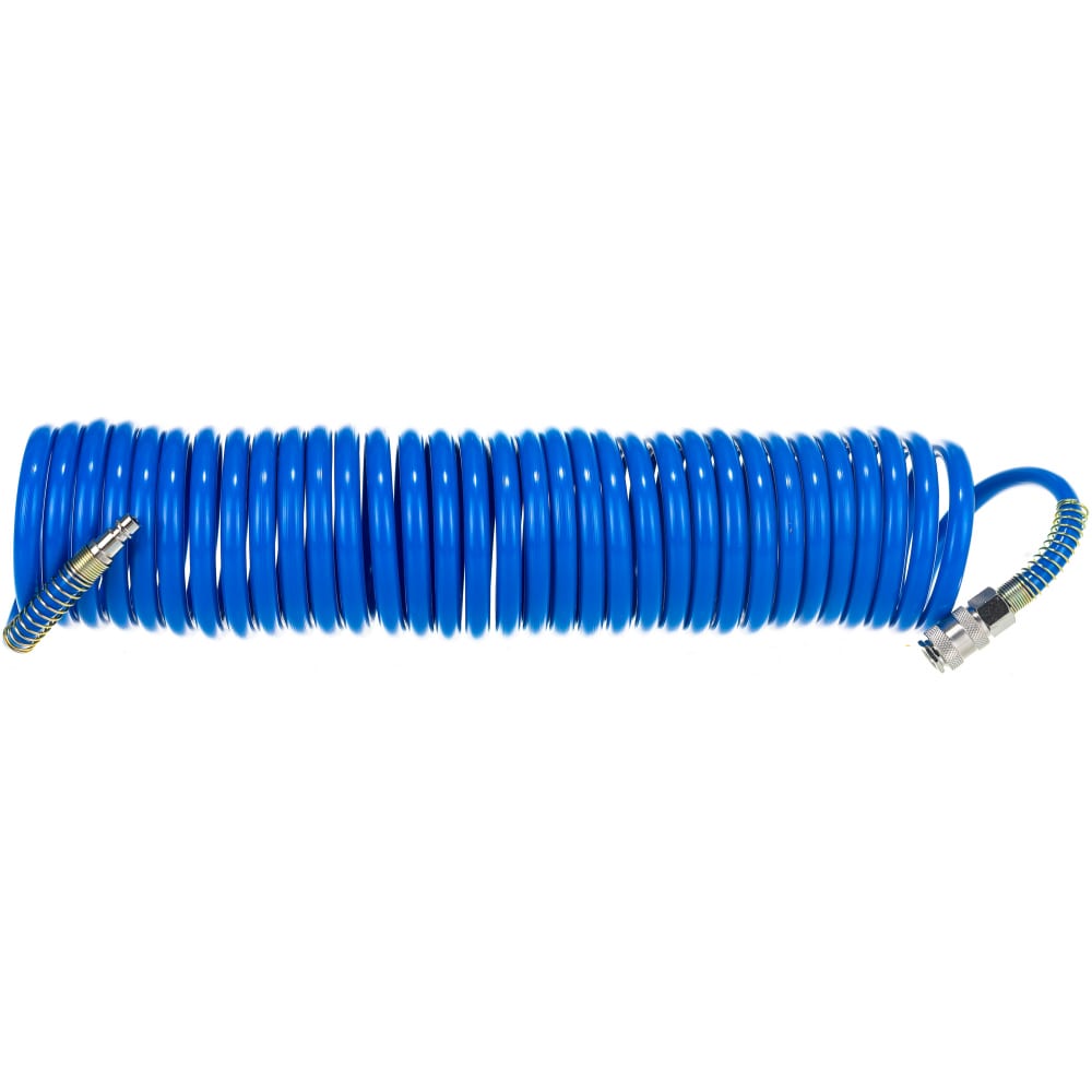 Профессиональный спиральный шланг Pegas pneumatic шланг спиральный с фитингами pegas 8 12 5 м полиуретановый синий