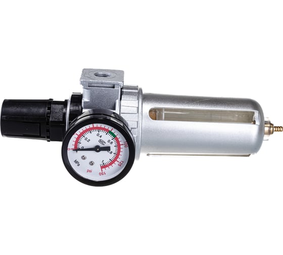 Изображение товара Фильтр-влагоотделитель ufr02 с регулятором давления Pegas PGS-4505