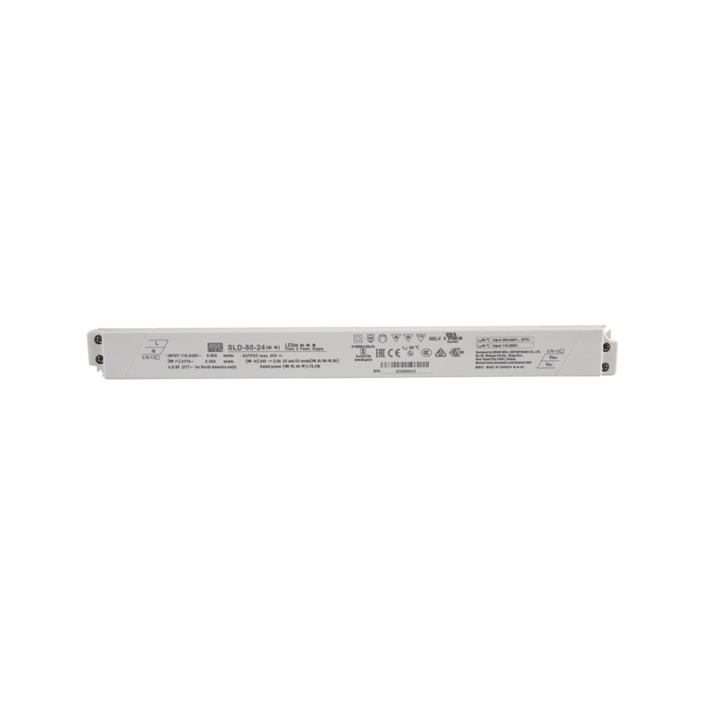 Изображение товара LED-драйвер Mean Well AC-DC SLD-80-24 79.2Вт Т03495407 для светодиодных систем