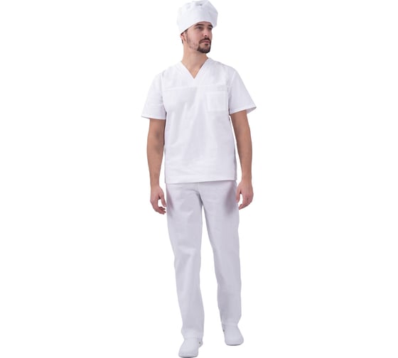 Изображение товара Костюм ГК Спецобъединение ПЕКАРЯ мужской от ОПЗ (блуза, брюки) (96-100, 182-188), Кос 024/96/182