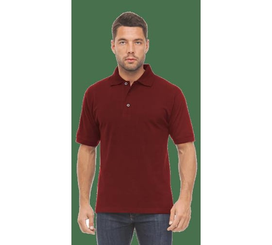 Изображение товара Рубашка ГК Спецобъединение ПОЛО Stark Cotton, бордо (120 (5XL), 182-188), Бел 543.02/120/182
