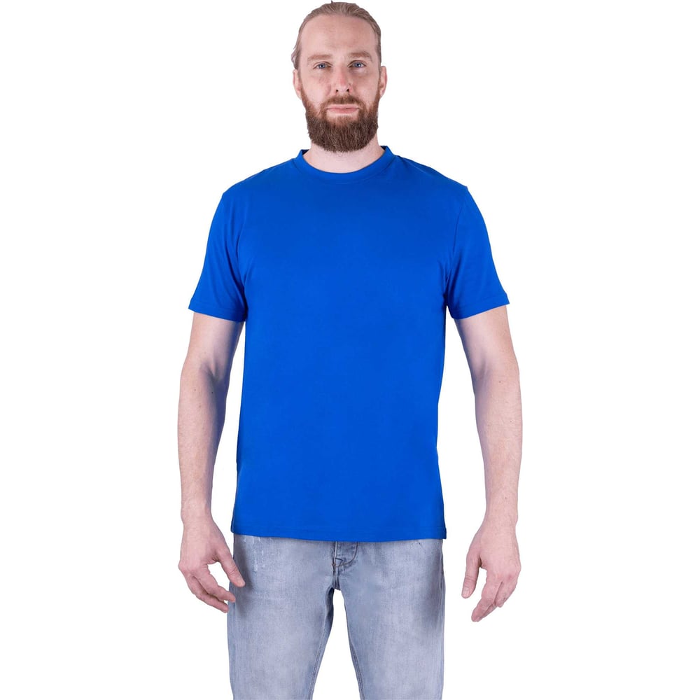 Изображение товара Футболка ГК Спецобъединение короткий рукав 160 г/м2 3XL васильковая