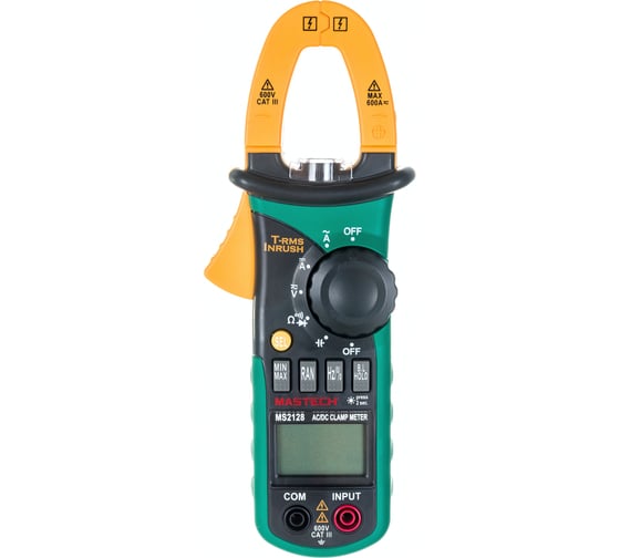 Изображение товара Токоизмерительные цифровые клещи MASTECH MS2128 00-00005475