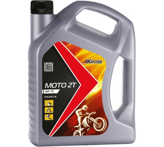 Изображение товара Масло моторное полусинтетическое Moto 2Т ТС 1 л AKross AKS0026MOS