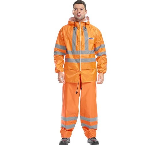 Изображение товара Костюм ГК Спецобъединение EXTRA-VISION WPL влагозащитный флуоресцентный оранжевый, Импорт (96-100, 182-188), Кос 100/96/182