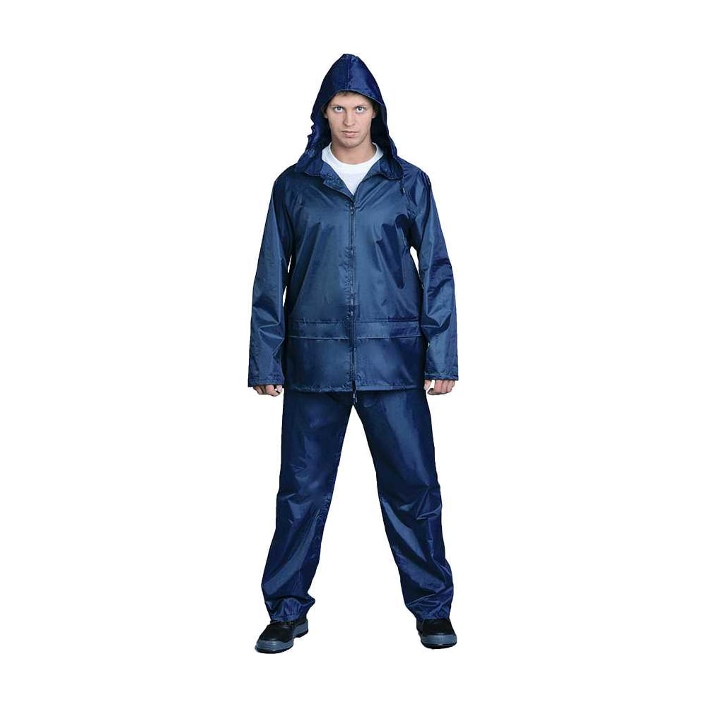 Изображение товара Костюм ГК Спецобъединение НЕЙЛОН STRONG для взрослых, водоотталкивающий, темно-синий