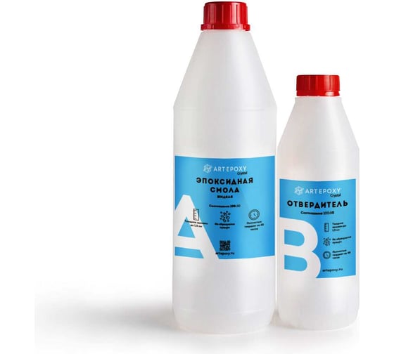 Изображение товара Жидкая эпоксидная смола ArtEpoxy 1 кг Crystal ВИ-21591