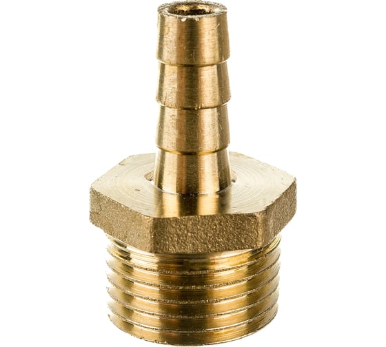 Изображение товара Переходник на шланг LEXLINE 1/2 нар., 8 латунь 517404
