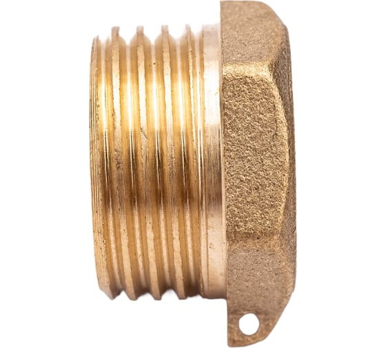 Изображение товара Заглушка LEXLINE 1/2 нар., латунь, с контрольным отверстием 15  514574