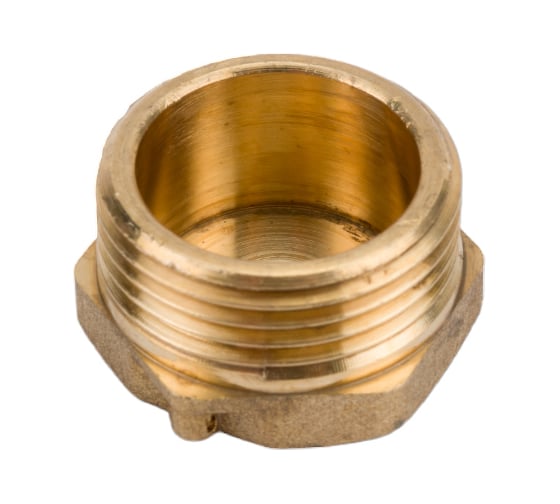 Изображение товара Заглушка LEXLINE 3/4 нар., латунь, с контрольным отверстием 20  514576