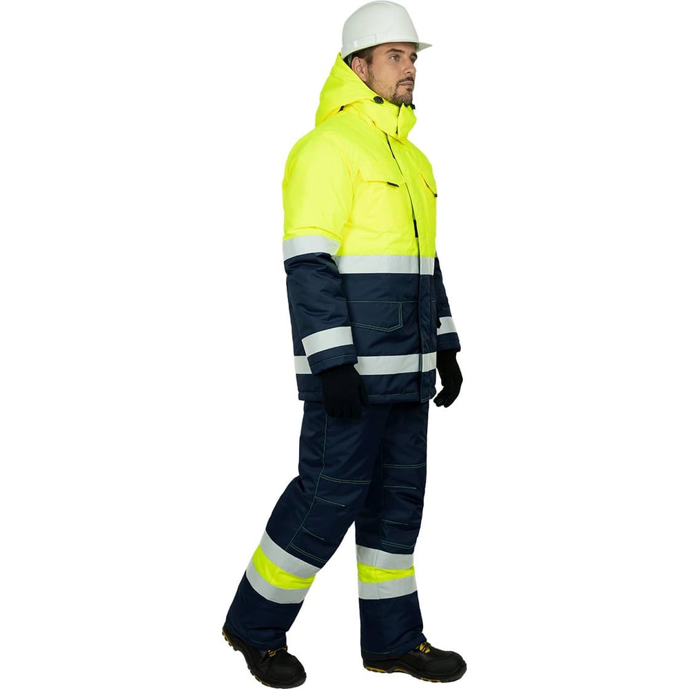 Изображение товара Костюм-двойка ГК Спецобъединение Bright с капюшоном 64-66, флуоресцентный желтый/синий Изображение товара Костюм-двойка ГК Спецобъединение Bright с капюшоном 64-66, флуоресцентный желтый/синий